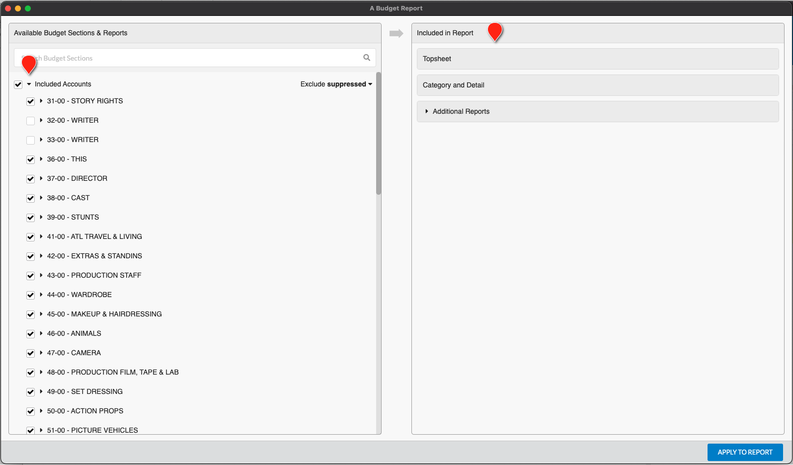 Captura de Pantalla: Interfaz de secciones incluidas en MMB